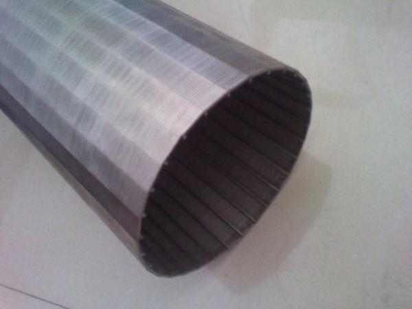 OD 126mm Continuous Slot Screen Stainless Steel AISI 316 Tube