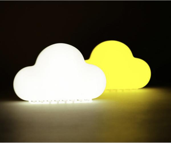New Design Small Kids Room Intelligent Night Light Cloud Shape Magnetic Night Light For Baby