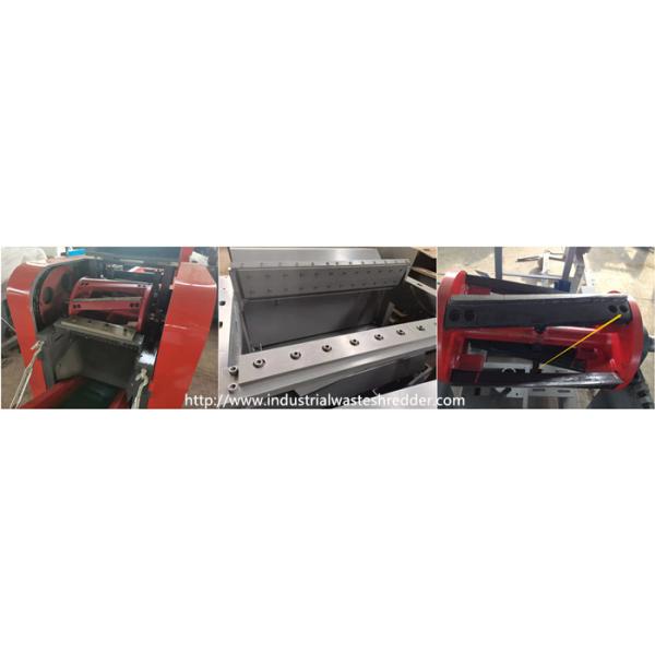 UL Knives Rotating Cutting 600mm Blades Pet Plastic Crusher
