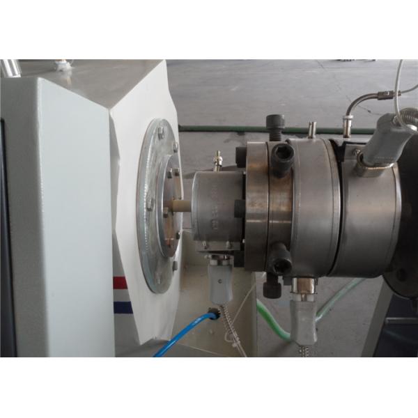 Cadena de producción plástica del tubo de las aguas residuales del PVC, extrusor plástico del tubo del PVC garantía de 1 año