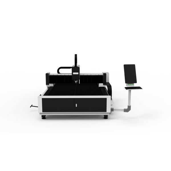 Coupeuse laser CNC à fibres métalliques pour tôle d'acier inoxydable