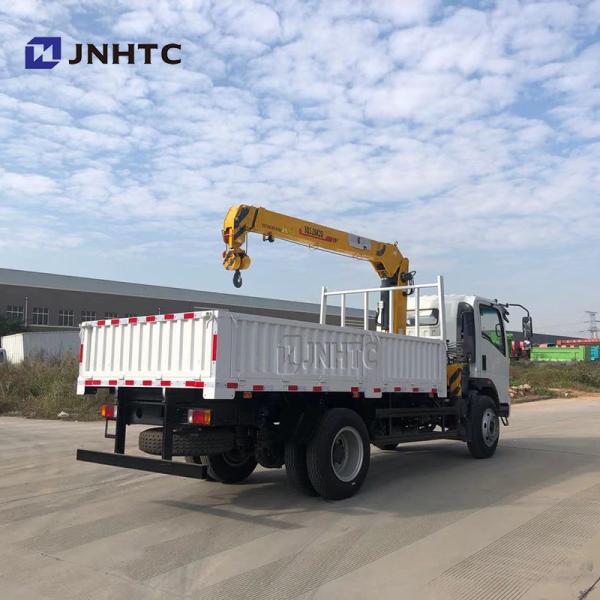 Flat Plate Cargo Truck Mounted Crane Sinotruk HOWO 4x4 All Wheel Drive