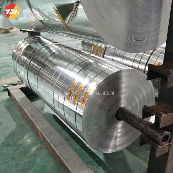 8079 8006 Paper Aluminum Foil Jumbo Roll 11-35 Micron Food Packaging Moisture Barrier Foil