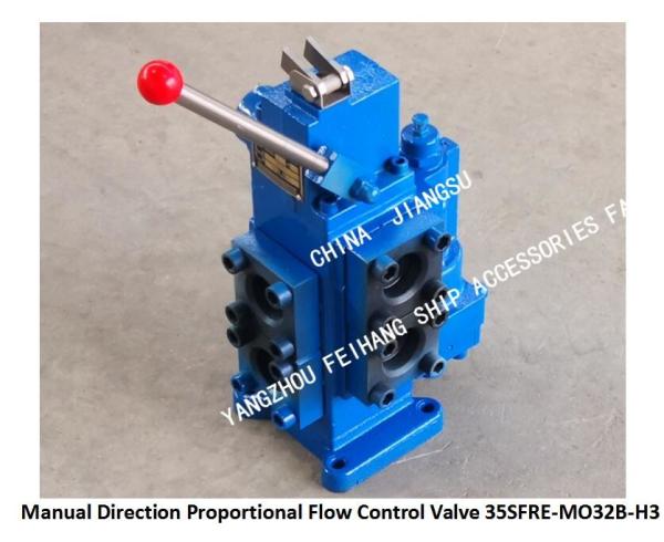 PRECAUTIONS FOR USE OF 35SFRE-MO32B-H3 MARINE MANUAL PROPORTIONAL FLOW COMPOUND VALVE Material - cast iron