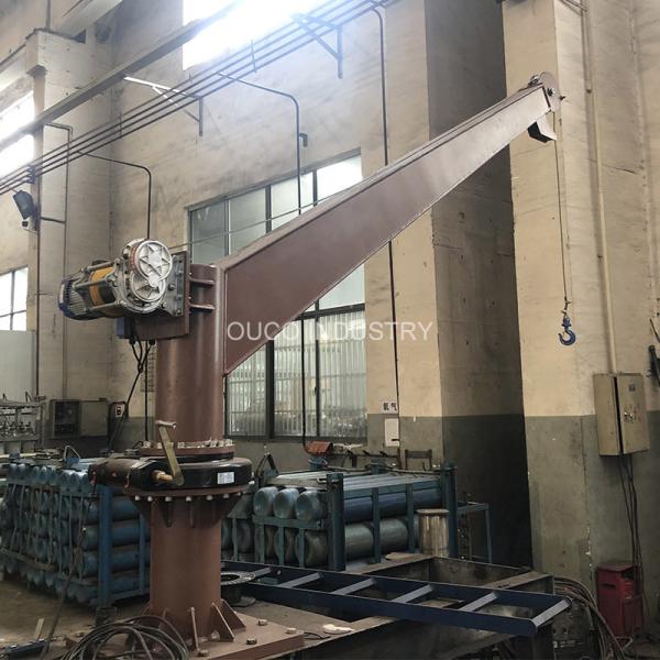 turco duro pequeno Crane For Boat do crescimento de 1.5t 2.7m