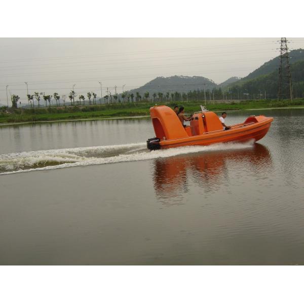 SOLAS Fast Rescue Boats Fender Rigid Hull Inflatable Boat With 6-15 Persons