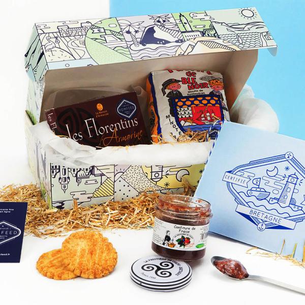 Custom Colours Die BaBy Cut Kids Snack Food Folding Corrugated Package Shipping Boxes