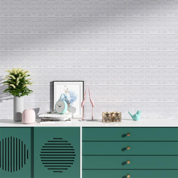 White Ceramic Rustic Tile 20x20cm for Floor and Wall