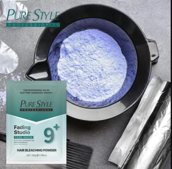 Premium  Hair Bleach Powder Raw Material in Bulk 50G Cosmetic Grade Hair Color Bleach Powder OEM Available