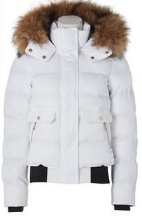 Padded Womens Warm Waterproof Coat With High Shine Surface OEM Service