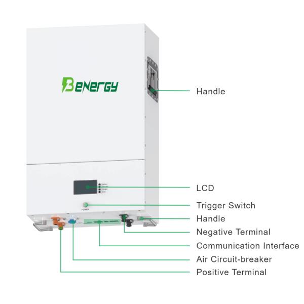 Литий-ионный аккумулятор 48Volt 150AH LiFePO4 IP54 солнечный Powerwall подгоняет размер