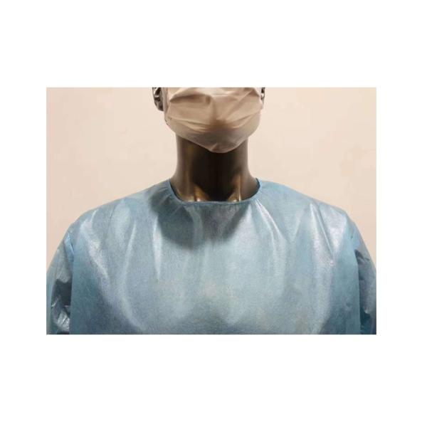 Water Repellant Non Woven Surgical Gown / Non Woven Isolation Gown