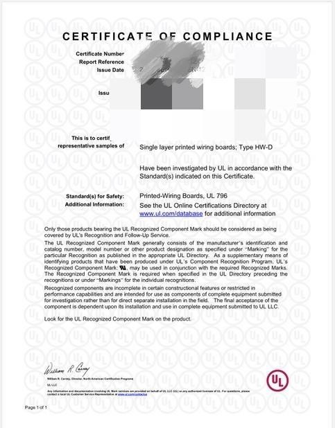 Shenzhen Changkeshun Technology Co., Ltd. Сертификации