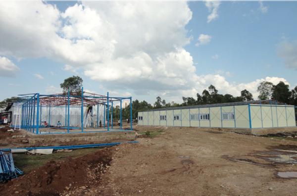 fast assembly 25 years green K prefab eco homes for workers camp