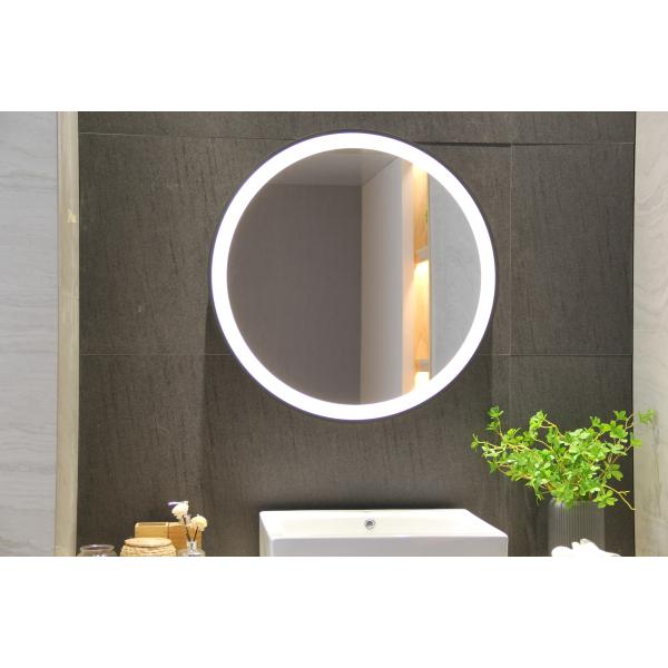 Golden Metal Framed Makeup Mirror for Home Hanging Decorative in Fitness Gym Center