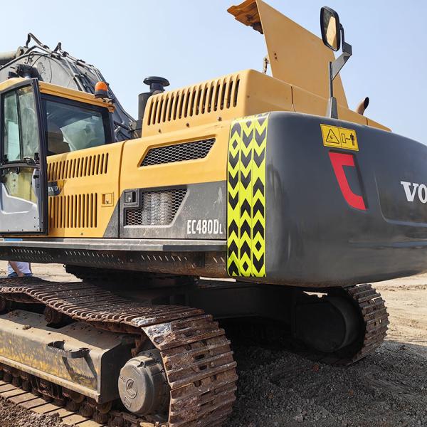 Hydraulic Used Volvo EC480 Excavator 2m3 Bucket Capacity 270KW