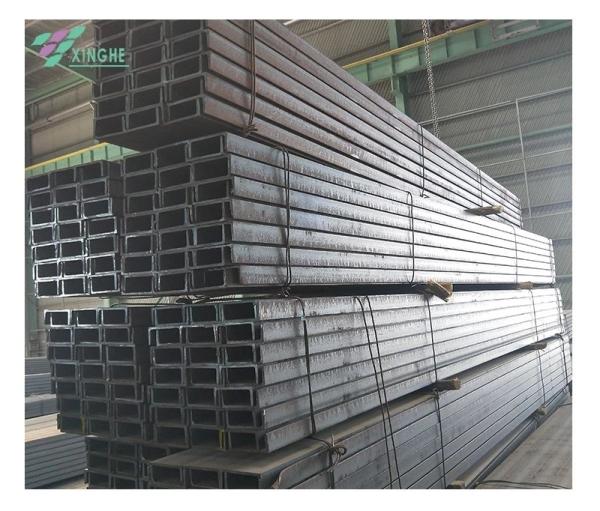High Mechanical Strength Hot Rolled Metal Support Beam 50mm-300mm Flange Width