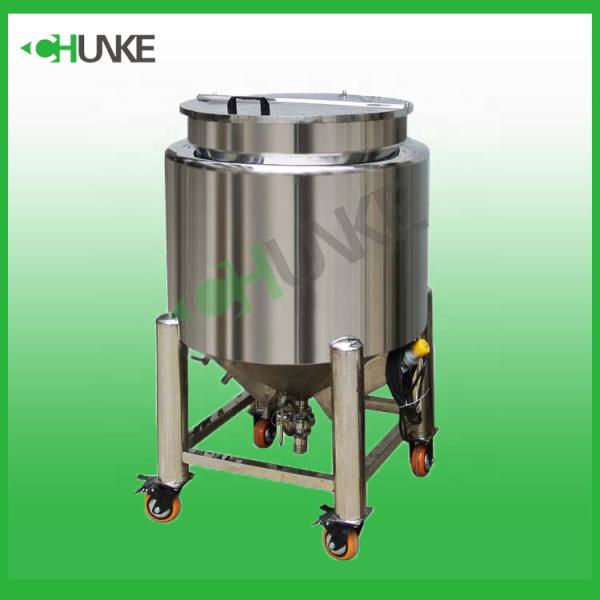 SS304 / SS316L Movable RO Water Storage Tank Stainless Steel 200 Liter Food Grade Liquid