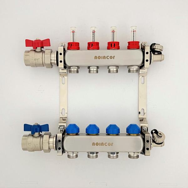 Underfloor Heating Manifolds Stainless Steel UFH Manifold