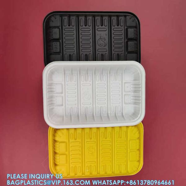 Environmental Protection, Disposable, Microwavable, Refrigerated Food Tray Fruit Plate Food Packaging Container
