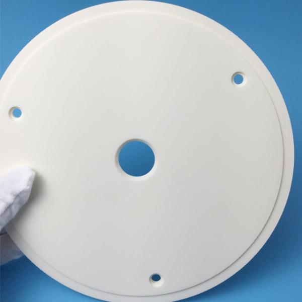 Custom Ceramic Parts Tolerance 0.5mm Step Perforated Alumina Ceramic Sheet