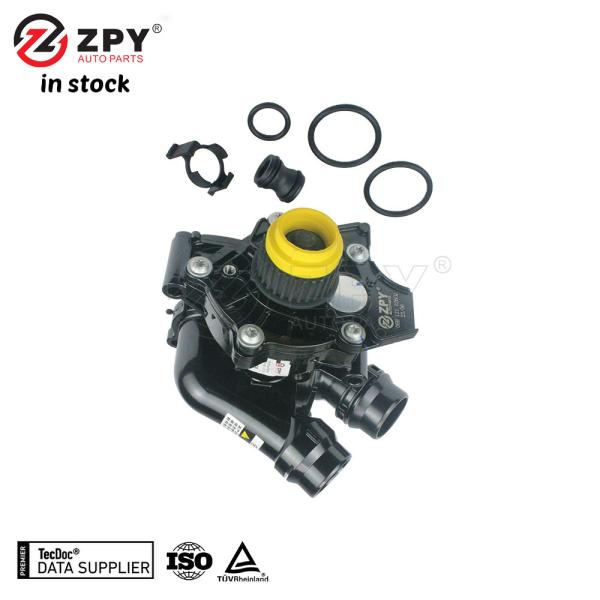 ZPY 06H121026CQ フォルクスワーゲン ジェッタ パサット AUDI Q5 TT 1.8T 2.0T用の温度調節装置付きの水ポンプ