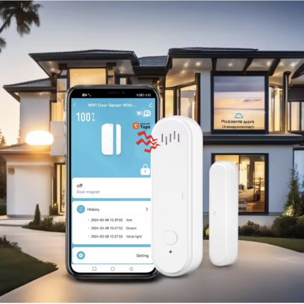 AES 128-bit Encryption Smart Home Sensors Integrating Battery Life Up To 12 Months Delivering Secure Data for Home Automation