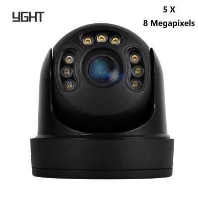 8MP POE PTZ Camera Kamera Outdoor Metal Housing 5X Optical Zoom 60M IR Distance