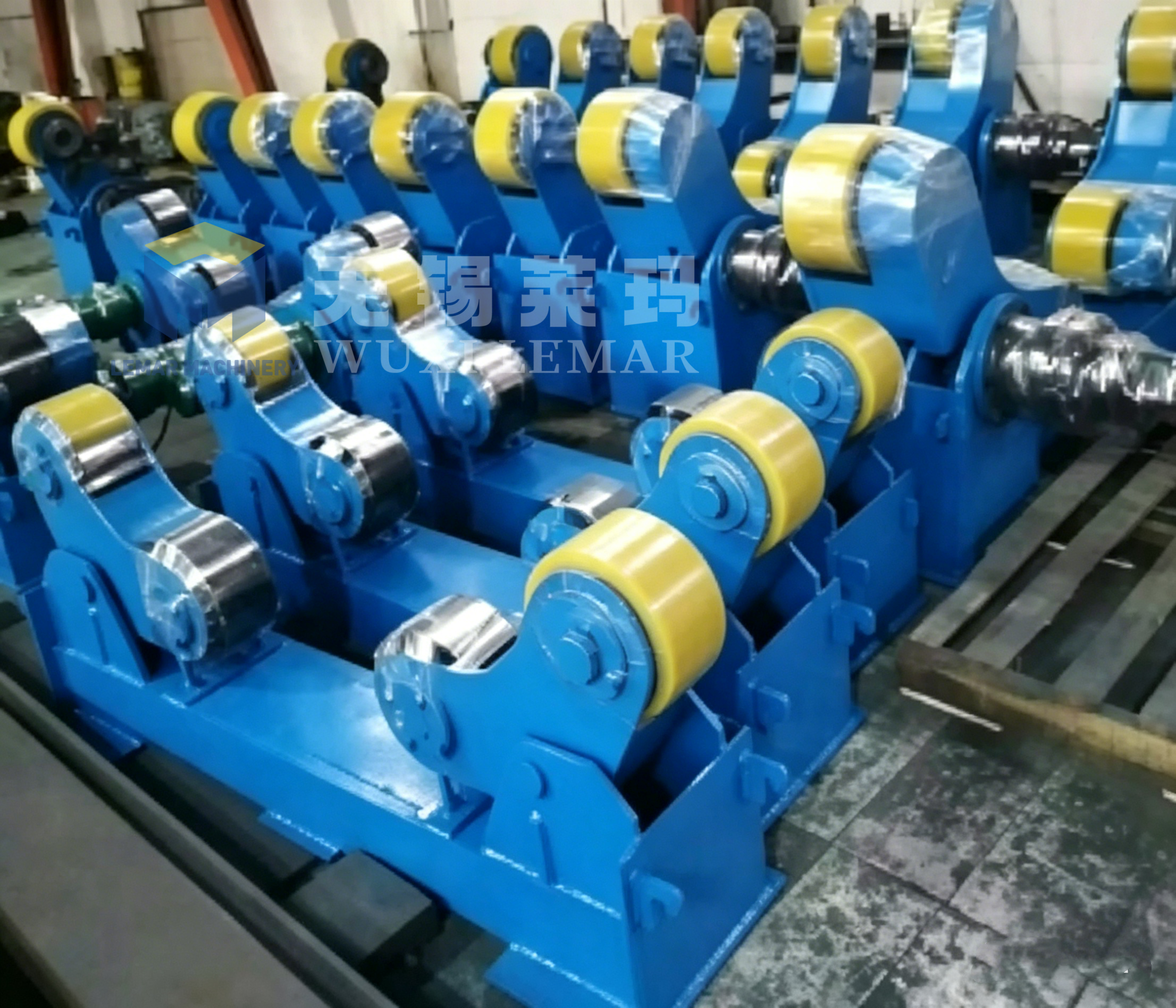 20 Ton Self-Aligning Welding Rotator for Pressure Vessel & Tank Circumferential Welding