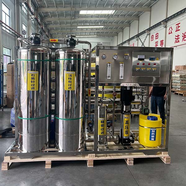 Одноступенчатая система обратного осмоса очистная станция 2000 л/ч с низкой ценой