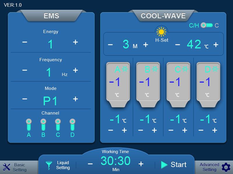 Машина Protable Cryolipolysis жирная замерзая для тела Cryo уменьшая домашнюю пользу