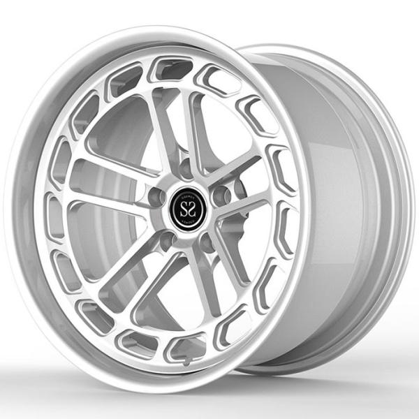 22x10.5 2-PC Forged Rims Custom Silver For Audi RS6