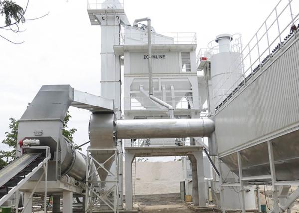 390kw Bitumen Mixing Plant Asphalt Mixing Equipment  1500 kg / batch