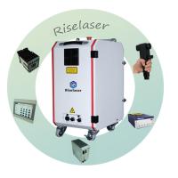 máquina de limpieza industrial del laser 200w para el manual del retiro del moho/la operación auto