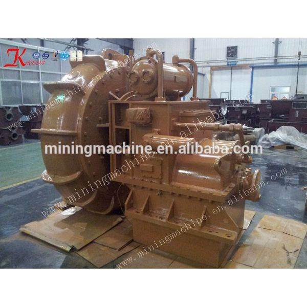 Diesel Power Cutter Suction Dredger 8m Dredging Depth 100cm Draught