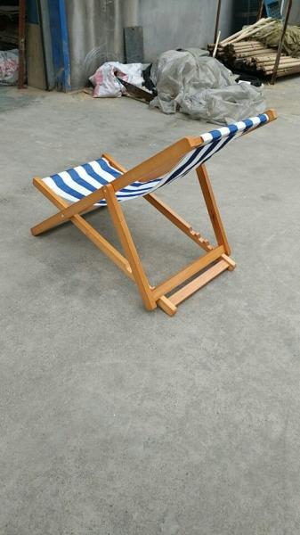 outdoor wooden leisure chair,  beach chair