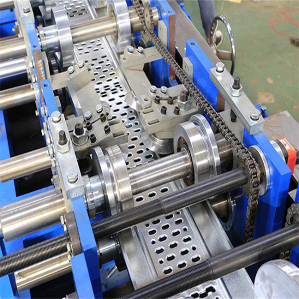 100mm Shaft Scaffold Plank Roll Forming Machine Automatic Forming Machine 12 Tons