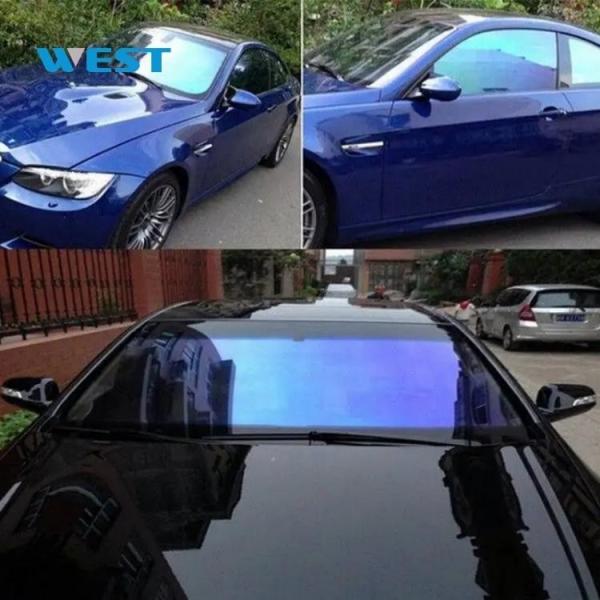 Solar Car Tint Reflective Chameleon Nano Ceramic Auto Front Window Tint Film