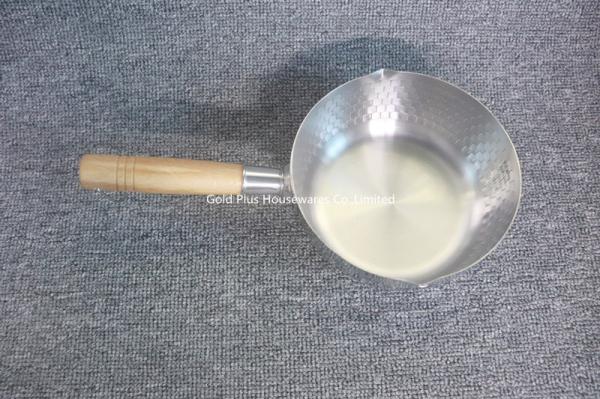 Coffee 22cm Stainless Steel Stock Pots Heat Resistant Silver Color