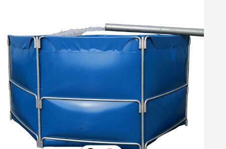 Ультрафиолетоустойчивый 10000L Круглый сложенный ПВХ брезент Рыбный бак Рыбный пруд Пластиковый резервуар Рыбный пруд