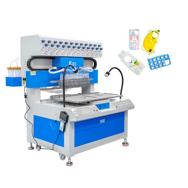 24 Colors Automatic PVC Silicone Bracelet Dispensing Machine for Phone Case Making