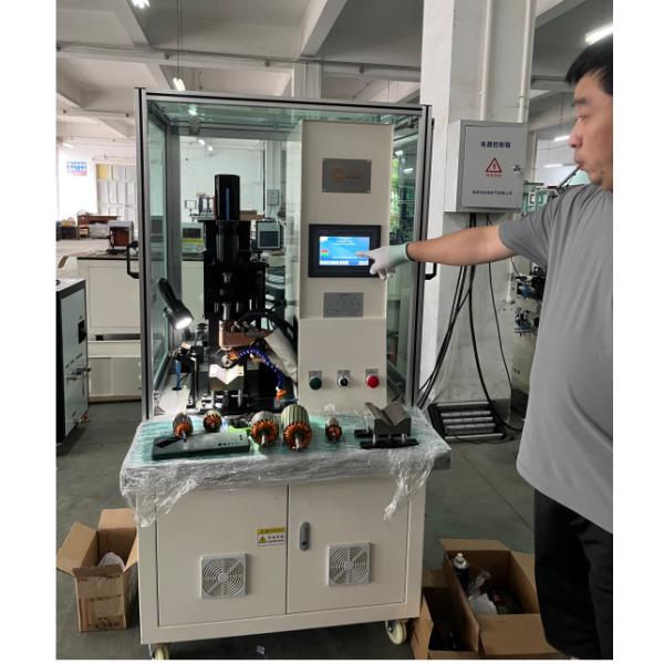 Armature Commutator Fusing Hot Staking Machine Welding Of Bars Terminal Joint Fusing Commutator