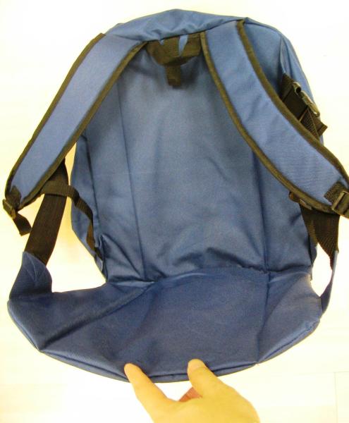 600D oxford stadium seat cushion with back-pack design