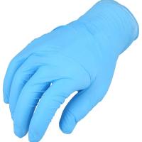 Ize libre des nitriles EN455 d'examen de la poudre jetable X S M de gant