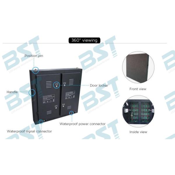 Яркость полного цвета дисплея СИД на открытом воздухе рекламы П6 РГБ СМД водоустойчивая высокая