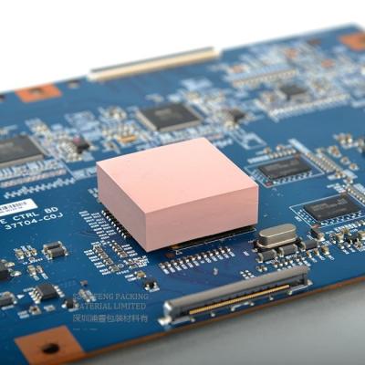 1,0 com a almofada de M.K Silicone Conductive Thermal para o processador central IC do diodo emissor de luz