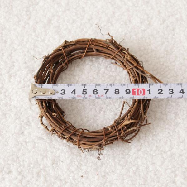 Fiesta de ventana y puerta colgando anillo de ratán Artifi para 35cm coronas de vid naturales