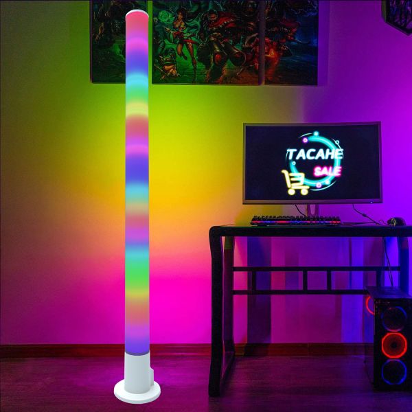 24W RGBW Mood Lighting Lamp with 360° Emitting and Smart Control via Tuya App for Modern Home Decor
