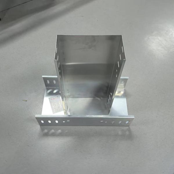 50mm-150mm Height Aluminum Cable Tray Safety Medium Duty For Wire Protection System