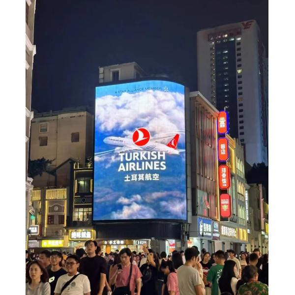 P6 Полноцветный наружный водонепроницаемый светодиодный литой алюминиевый экран с трехлетней гарантией